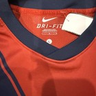 Nike Usa Soccer Jersey Men s Large 2010 2011 Red Usmnt National Team Football