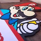 Large Engraved Nintendo  authorized Repair Center  Sign Wall Art Video Game Deco