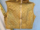 Mc Hammer Or Arabian Genie Costume Adult Xxl Large Gold Hip-hop Unisex