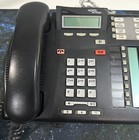 Nortel T7316e Nt8b27 Norstar Phone Charcoal W t24 Key Indicator - Tested Working
