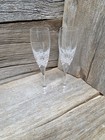 Galway Irish Crystal Bride Groom Toasting Champagne Flutes Wedding