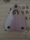 Wooden Bamboo Ouija Board   Planchette   Handmade Wood Spirit Board 12  X 18 
