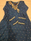 Indian pakistani Women Brand New Shalwar Kameez Multicolor Design
