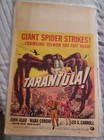 Original Window Card- tarantula   1955 