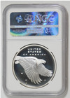 2017-w Silver American Liberty Silver Medal 225th Anniversary Enhanced Unc  Sp70