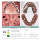 Dental Novaloc Retention Inserts Caps Peek Locator Mounting demounting Tool