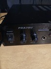 Pyle Pda7bu Home Theater Amplifier Mp3 usb sd aux fm Black Bluetooth  used 