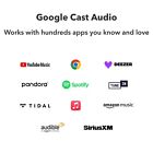 Wiim Pro Receiver  Google Cast Audio  Wifi Multiroom Streamer Black