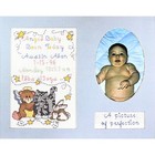 Candamar Designs Baby Birth Announcement Counted Cross Stitch Kit Blue With Mat