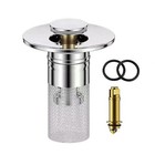 New Bathroom Sink Plug Stopper Wash Basin Core Bounce Pop Up Drain Filter
