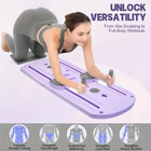 Pilates Reformer Board - Multifunctional Foldable Abdominal Board Core Trainer