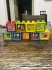 Vtech Sit To Stand Ultimate Alphabet Train  Replacement Abc Blocks Stackable