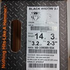 Hammer Black Widow 3 0 Solid  Bowling Ball 14 Lb   New In Box    091