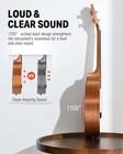 Donner Duc-100 23  Concert Ukulele Set Ukelele Mahogany Wood Ukalalee   Gig Bag