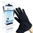 Evridwear Moisturizing Gloves For Kids  2 Pairs Cotton Touchscreen Glove