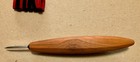 Jason Lonon Tools Straight Bade Chip Carving Knife   Leather Sheath