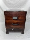 Rare Vintage Steelmaster Stacking File Cabinet W  Footed Base Stand 1 Drawer