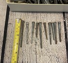 Vintage Square Cut Nails Lot Of 255 3 5 Lbs Antique Primitive Carpenter