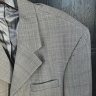 New Rj Classics Mens Gray Plaid Hunt Coat Horse Show Riding Jacket 38r 38s  40s