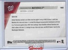 Washington Nationals - 2019 Topps Now 1st Team To Allow 1 Hit In Postseason