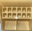 Vintage 70s Burtch Barone Plastic Cosmetic Makeup Organizer Caddy