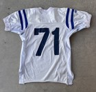 Vintage Indianapolis Colts Jersey Kipp Vickers Game Worn Miami Hurricanes Wilson