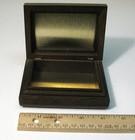 Rare Vintage Painting On 23 K  T  Gold Leaf Trinket Jewelry Box Italy