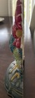 Vintage Large Rooster Hand Painted Cast Iron Folk Art Door Stop Country Decor