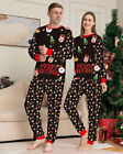 Family Matching Christmas Pyjamas Adult Kids Xmas Nightwear Pajamas Pjs Set