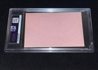 Johnny Cash Signed Album Page Psa Slabbed Country Music Icon Vintage Cut Auto