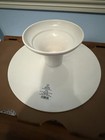 John Derian   Company With Threshold Round Halloween Spider Web White Cake Stand