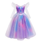 Wicked Part Two Glinda Kids Girls Cosplay Costume Formal Dress Tutu Party Dress
