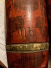 Vintage Wooden Indian Exercise Clubs Juggling Beautiful Patina 2 X 1lb 15 Inches