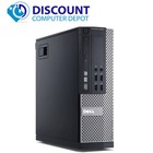 Fast Dell Desktop Computer Sff Intel Core I5 8gb 1tb Hd Dvd Wifi Windows 10 Pc