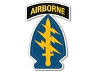 Us Army 3rd Special Forces Group Airborne Spear Head Sticker  military Decals 