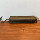 Antique 1871 Thomas Morton Spring Balance Brass Face Hanging Scale 48 Pounds Ny