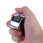 3pcs Hand Tally Counter  Handheld 4 Digit Lap Counter  Manual Mechanical Clicker