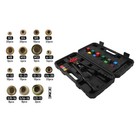 16-inch Rivet Nut Gun Set 15 Mandrels 200pcs Rivnuts Nutsert Tool Kit