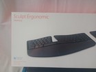 Microsoft L5v-00001 Sculpt Ergonomic Desktop Keyboard Mouse 10 Key No Dongle Usb