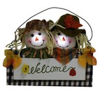 Illuminated Scarecrow Hanging Wall D  cor