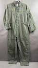 Us Military Flight Suit Mens 46r Green Coveralls Pilot Vintage See Description