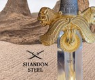 Nebuchadnezzar King Of Babylon Sword By Marto Of Toledo Spain - Gold   Silver