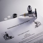 Aftermarket Production Cox  049 Diesel Bee Customized Babe Bee Model Engine 049