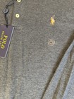 Polo Ralph Lauren Classic Fit Long Sleeve Polo Shirt Gray Men   s Gray Nwt 2xl