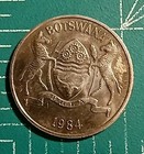 1984 Botswana Africa 25 Thebe 