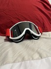 Smith X Supreme Ski Goggles White Frame Silver Mirrored Lens Uv400 Red Bag