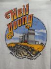 Vintage Neil Young 1985 Tour Shirt Medium Anvil Brand Tag