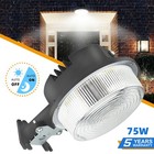 75 Watt 8400lm Led Barn Lights Dusk To Dawn Outdoor Area Lighting With Photocell