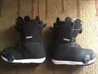Burton Boa Zip Line Us Kids Size 4  4k  Step On Black Snowboard Boots Good Shape