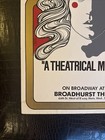 Godspell Musical Theater Original Broadway Window Card Poster Stephen Schwartz